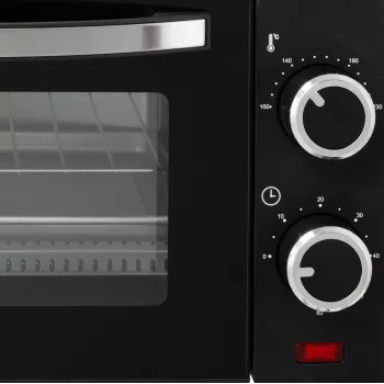 Adler AD 6032 kompakti sähköuuni, 9 l, 650 W, musta