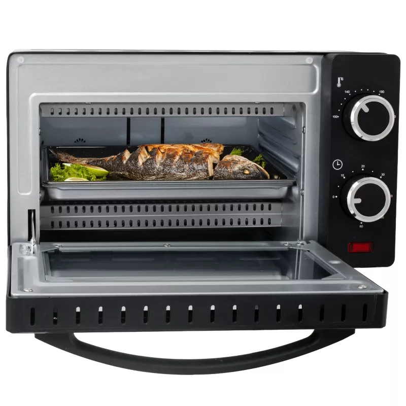 Adler AD 6032 kompakti sähköuuni, 9 l, 650 W, musta