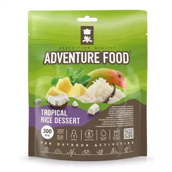 Adventure Food Tropical Rice -jälkiruoka - kuivattu retkiruoka, 140 g