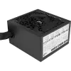 Aerocool B509A Flow-G-BK-v1 Mid Tower -PC-kotelo 650W virtalähteellä, karkaistu lasi, musta