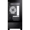 AEROCOOL P300D G-BK-v1 Mini Tower ATX kotelo, musta, Tempered Glass
