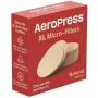 AeroPress XL paperinen mikrosuodatin, 200 kpl, 63,5 mm pyöreät levyt Original-, Go- & Clear-kahvinkeittimille