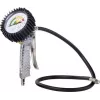 Aerotec analoginen rengastäyttölaite painemittarilla, 10 bar / 145 PSI, kumipäällysteinen painemittari, 40 cm letku, pikaliitin 2005759