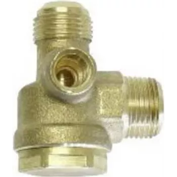 Aerotec messinkinen takaiskuventtiili G 1/2 inch sisäkierre 16 bar | 9048063