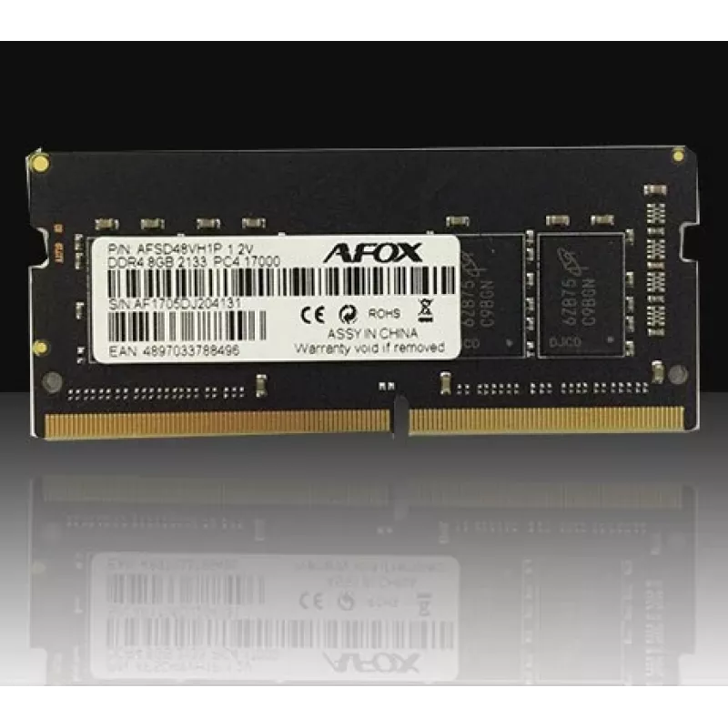 AFOX AFSD48VH1P 8GB DDR4 2133MHz SODIMM keskusmuisti
