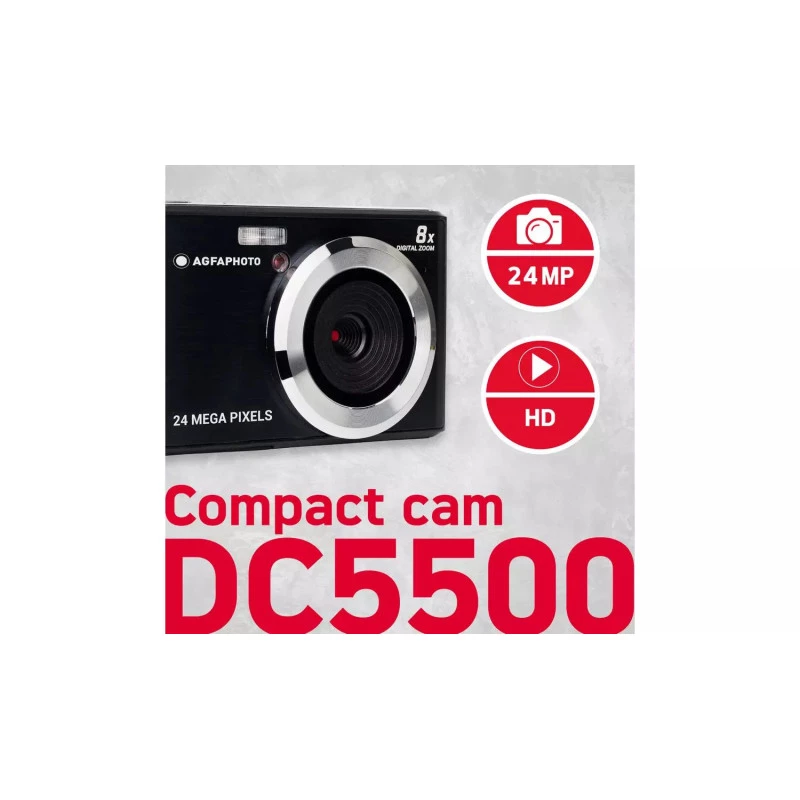 AGFA DC5500 digikamera musta