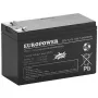 AGM-akku EUROPOWER-sarja EPL 12V 7,2Ah T1 (15 vuoden käyttöikä)