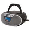 Aiwa BBTU-400SL kannettava stereojärjestelmä CD/FM RDS/USB/Bluetooth hopea MP3-toisto