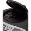 Aiwa BBTU-400SL kannettava stereojärjestelmä CD/FM RDS/USB/Bluetooth hopea MP3-toisto