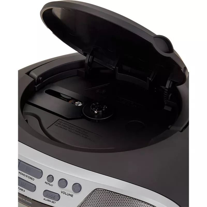 Aiwa BBTU-400SL kannettava stereojärjestelmä CD/FM RDS/USB/Bluetooth hopea MP3-toisto