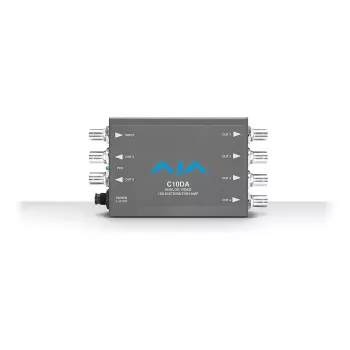AJA C10DA 1x4 HD/SD-SDI jakovahvistin reclocking-toiminnolla