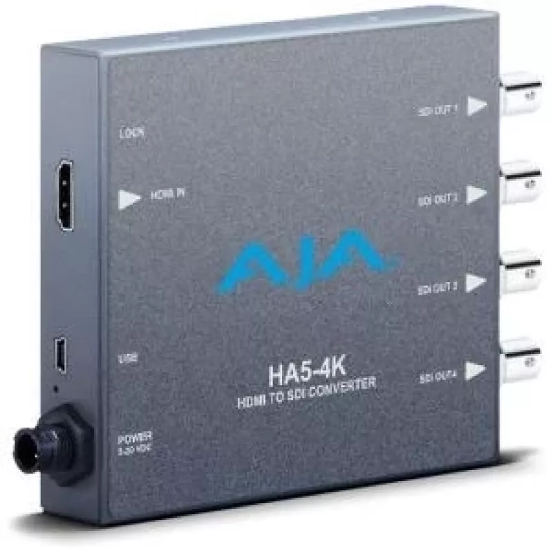 AJA HA5-4K HDMI–4K-SDI-minimuunnin
