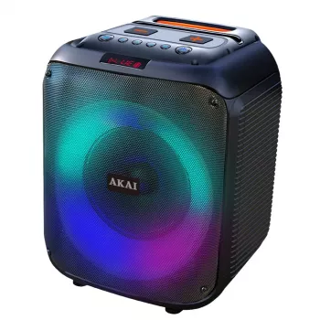 AKAI ABTS-V30 kannettava Bluetooth-kaiutin, musta
