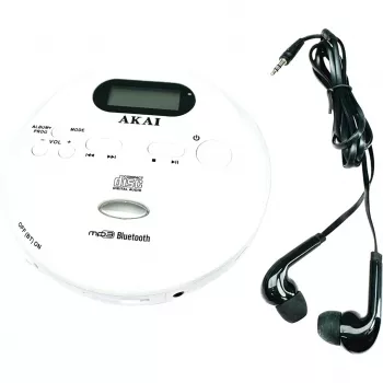 AKAI ACDP-100 kannettava CD-soitin