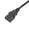 Akyga AK-PC-05A virtajohto CEE 7/7 - IEC C13, 5 m, musta