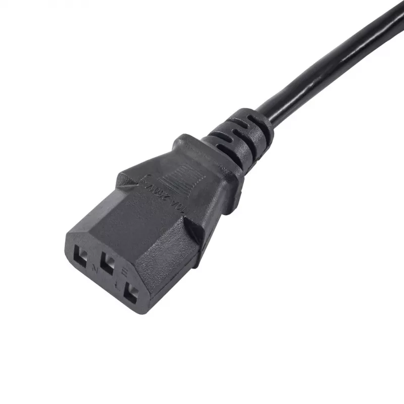 Akyga AK-PC-05A virtajohto CEE 7/7 - IEC C13, 5 m, musta