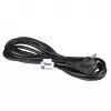 Akyga AK-PC-06A virtajohto CEE 7/7 - IEC C13, 3 m, musta