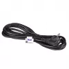 Akyga AK-PC-06A virtajohto CEE 7/7 - IEC C13, 3 m, musta