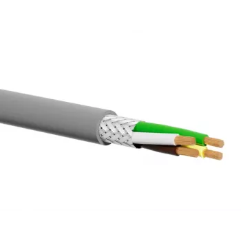ALANTEC KS-LIYCY-PV-04100-500 suojattu ohjauskaapeli LiYCY 4x1,00 mm² PVC harmaa 500 m
