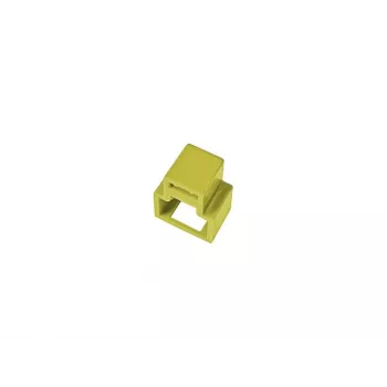 ALANTEC RJ45 portin lukko, keltainen, 24 kpl:n pakkaus avausavaimella