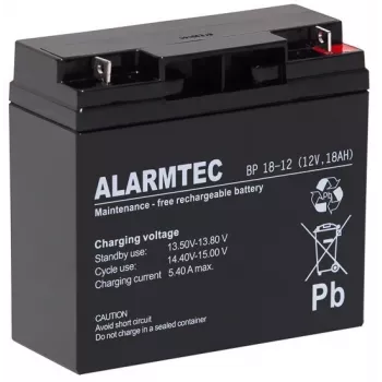 ALARMTEC BP 12V 18Ah AGM akku