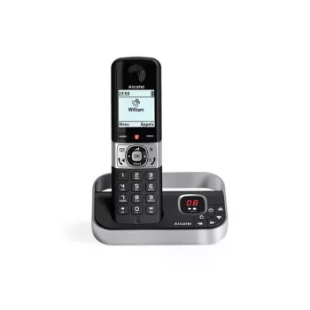 ALCATEL 8517110010 langaton DECT-puhelin 2 luurilla, 1,5 tuuman amber-näyttö ja puhelinluettelo