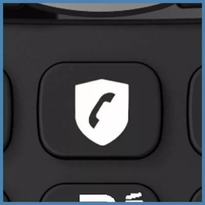 Alcatel 8517110010 DECT langaton puhelin luuri 1,5 tuuman kullanruskealla taustavalolla