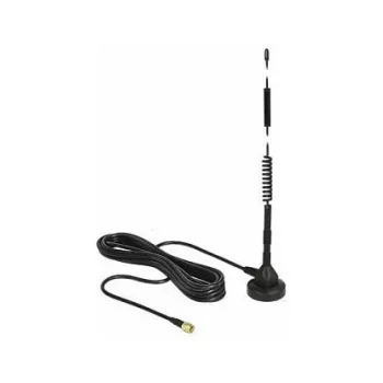 ALLNET ALL19102 GSM/3G/LTE-antenni 5 dBi, ympärisäteilevä, magneettijalka, SMA, 3 m kaapeli