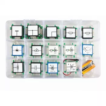 ALLNET BrickRknowledge perussarja (espanjankielinen painos) – Arduino-yhteensopiva elektroniikka- ja robotiikkaoppimissarja