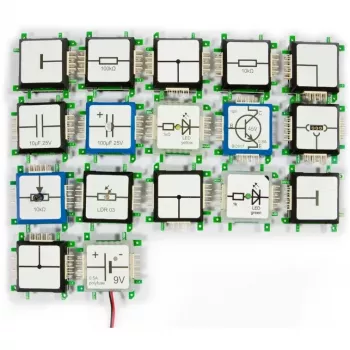 ALLNET BrickRknowledge perussarja (espanjankielinen painos) – Arduino-yhteensopiva elektroniikka- ja robotiikkaoppimissarja