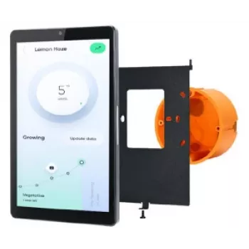 ALLNET WALL-UP800 8 tuuman PoE-kosketusnäyttötabletti, RK3576 Android 14, 4GB/32GB, musta