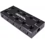 Alphacool ES Distro Plate Parallel C5 (13024), 22x G1/4, musta