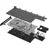 Alphacool 13725 Vesijäähdytyslohko ja takalevy