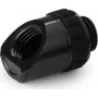 Alphacool Apex Grip -adapteri 45° AG/IG G1/4 kääntyvä musta (14808)