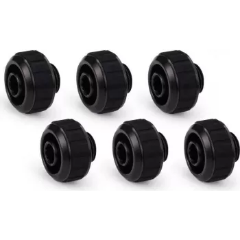 Alphacool Apex Grip puristusliitin 16/10 mm G1/4 musta 6 kpl:n pakkaus 14923