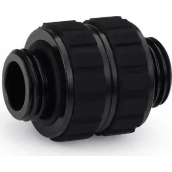 Alphacool Apex Grip kaksoisliitinadapteri G1/4 ulkokierre - ulkokierre, kääntyvä, musta 14809