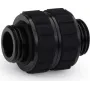 Alphacool Apex Grip kaksoisliitinadapteri G1/4 ulkokierre - ulkokierre, kääntyvä, musta 14809