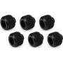 Alphacool Apex Grip HardTube puristusliitin 13 mm G1/4 - syvänmusta, 6 kpl:n pakkaus 14926