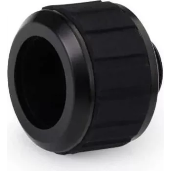 Alphacool Apex Grip HardTube puristusliitin 16mm ulkohalkaisija, G1/4 inch kierre, syvänmusta 14796