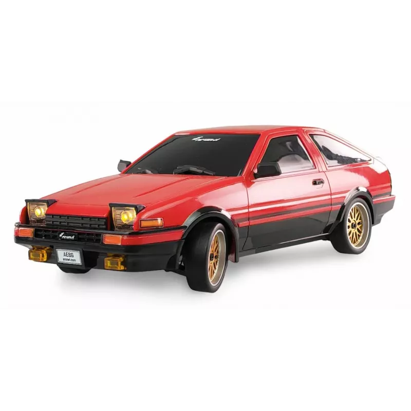 AMEWI AE86 drift-kilpa-auto 1:18 RTR punainen