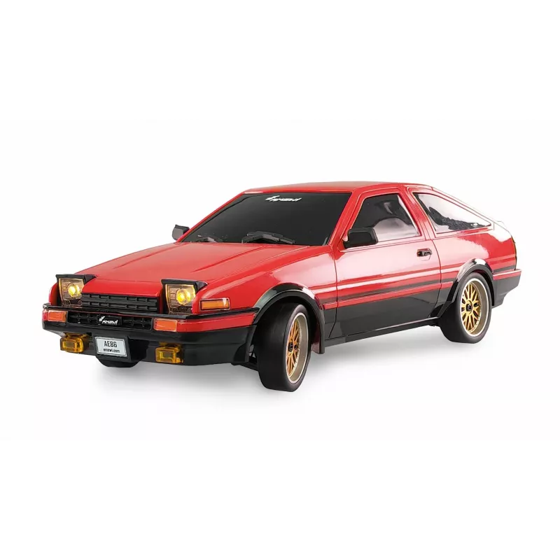 AMEWI AE86 drift-kilpa-auto 1:18 RTR punainen