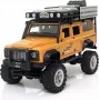 AMEWI D90X28 Metall Scale Crawler 4WD RC-auto 1:28 keltainen