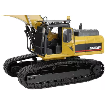 Amewi G705E metallikaivinkone 1:14 RTR keltainen 14+
