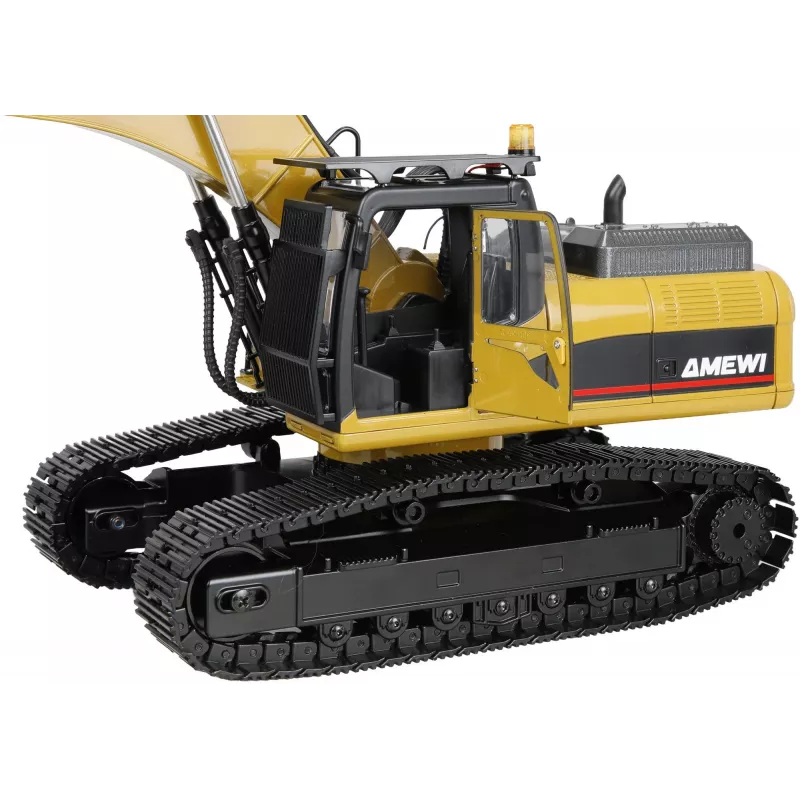Amewi G705E metallikaivinkone 1:14 RTR keltainen 14+
