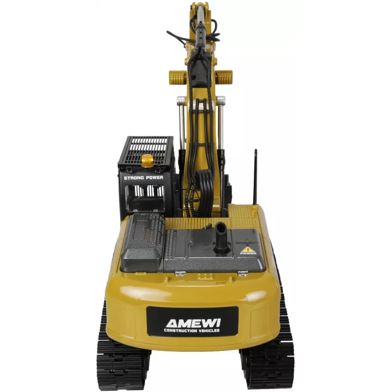 Amewi G705E metallikaivinkone 1:14 RTR keltainen 14+