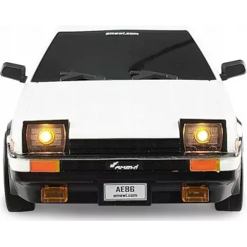Amewi RC-auto AE86 Sprinter kilpa-auto 1:18 RTR valkoinen