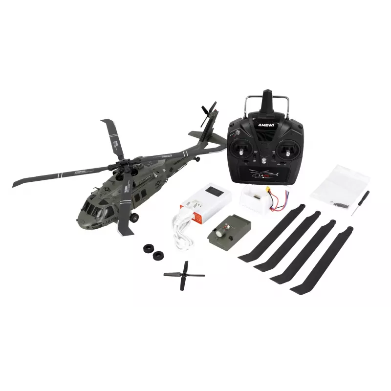 Amewi UH60 Black Hawk Marine CP -helikopteri 6G/3D RTF 16+