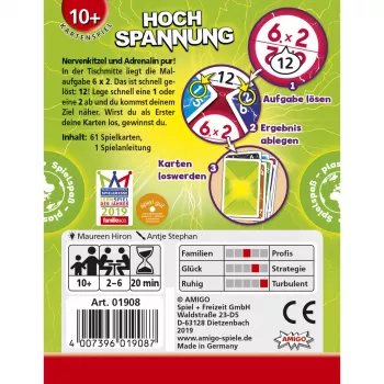 AMIGO Hochspannung korttipeli