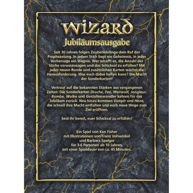 Amigo Wizard 30th Anniversary Edition -korttipeli