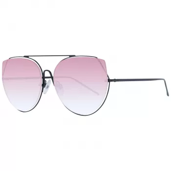 ANA HICKMANN naisten HI3068-5809A aurinkolasit - ruskea Havana-asetaattikehys, ruskea liukuväri polykarbonaattilinssit, UV400-suoja, 58/18/145 mm